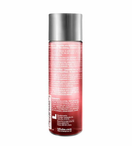 BestBy02/27 ID Lubricants Sensation Warming Water Based Lubricant Red 2.2 Fl Oz