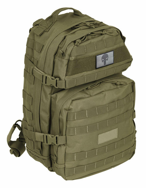 Load image into Gallery viewer, Bluyellow Tactical Skull Embroidered Patches Gray 3x2in 2pcs Set
