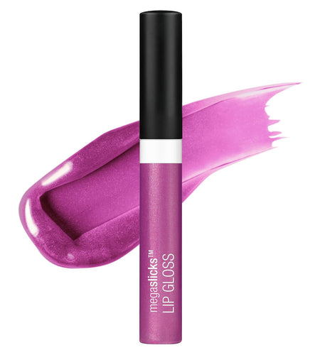 wet n wild MegaSlicks Lip Gloss Ultra-Glossy Vitamin E Crushed Grapes 0.19oz