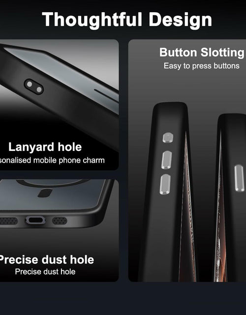 Load image into Gallery viewer, ATUTEN iPhone 16 Pro Max Case Magnetic Shockproof Grey 6.9 Inch

