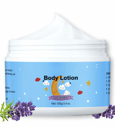Night Moisturizer Face & Body Hydrating Cream with Lavender Scent