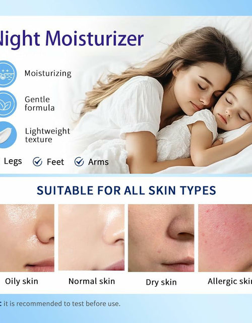 Load image into Gallery viewer, Night Moisturizer Face &amp; Body Hydrating Cream with Lavender Scent
