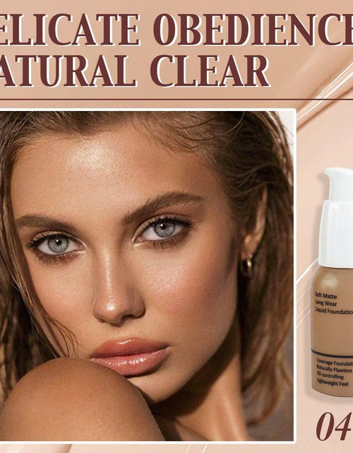 Load image into Gallery viewer, FeiCuiYun Matte Liquid Full Coverage Foundation 04#Warm Sun 1 Pack

