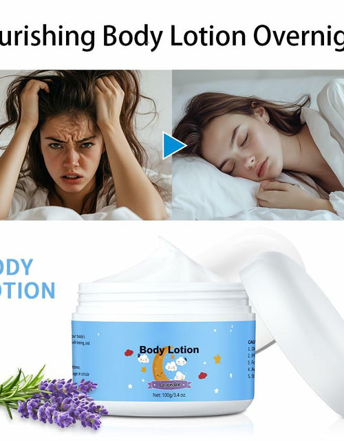 Load image into Gallery viewer, Night Moisturizer Face &amp; Body Hydrating Cream with Lavender Scent
