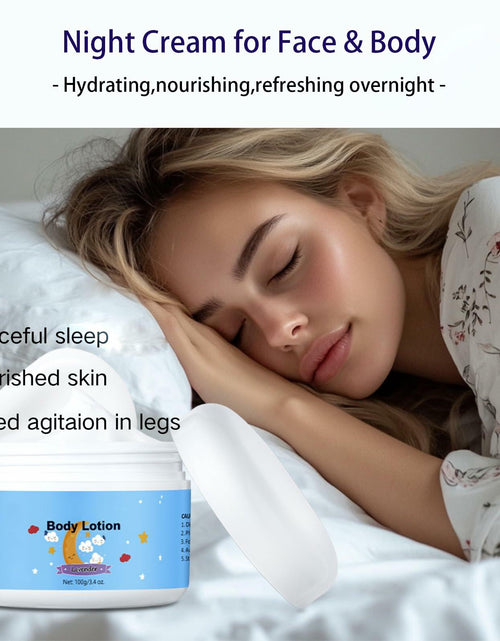 Load image into Gallery viewer, Night Moisturizer Face &amp; Body Hydrating Cream with Lavender Scent
