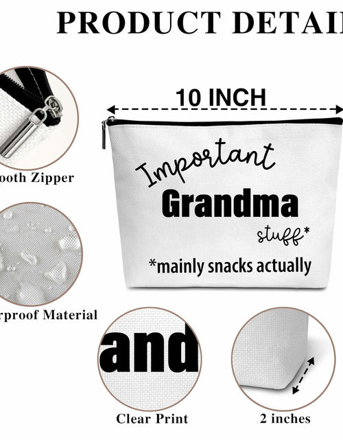 Load image into Gallery viewer, Gigi Gifts Makeup Cosmetic Bag for Grandma Women Best Gigi Ever - C08
