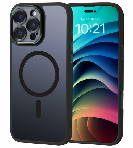 ATUTEN iPhone 16 Pro Max Case Magnetic Shockproof Grey 6.9 Inch