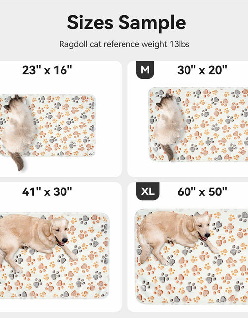 Load image into Gallery viewer, PJYuCien Dog Blanket Fleece Throw Washable 30x20in Small Medium 1 Pack
