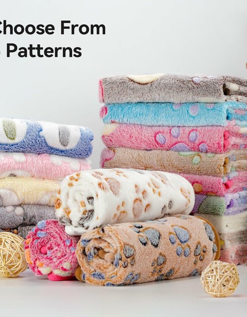 Load image into Gallery viewer, PJYuCien Dog Blanket Fleece Throw Washable 30x20in Small Medium 1 Pack
