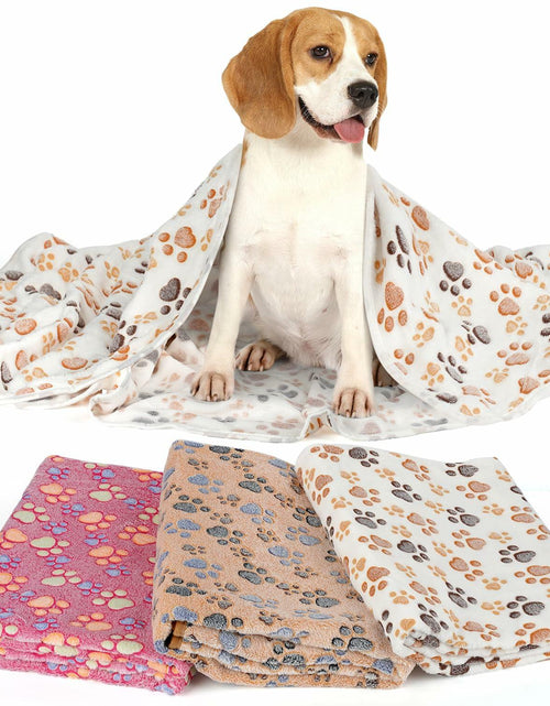 Load image into Gallery viewer, PJYuCien Dog Blanket Fleece Throw Washable 30x20in Small Medium 1 Pack
