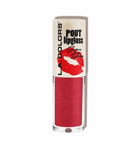 L.A. COLORS Pout Shiny Lipgloss French Kiss CLG647 .12 oz