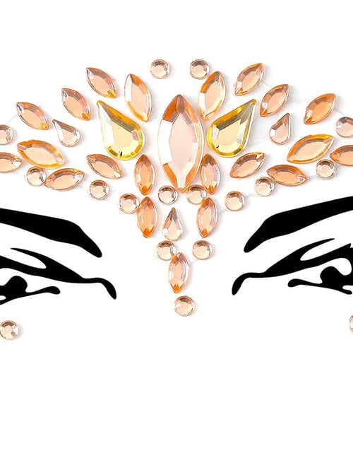 Load image into Gallery viewer, FACEGEM LONDON Face Gems Adhesive Glitter Tattoo Stickers 21 PCS
