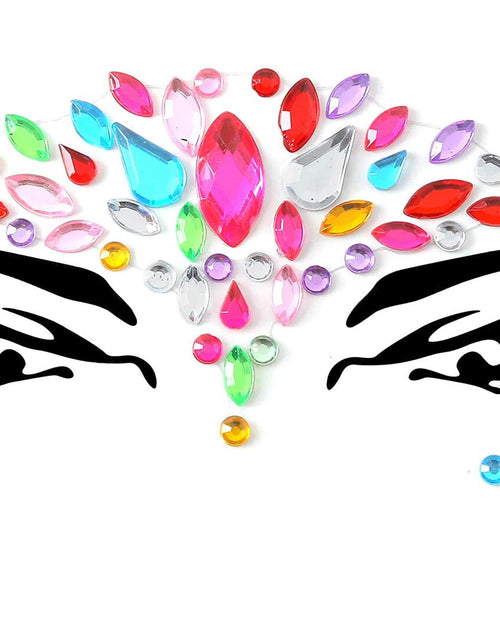 Load image into Gallery viewer, FACEGEM LONDON Face Gems Adhesive Glitter Tattoo Stickers 21 PCS
