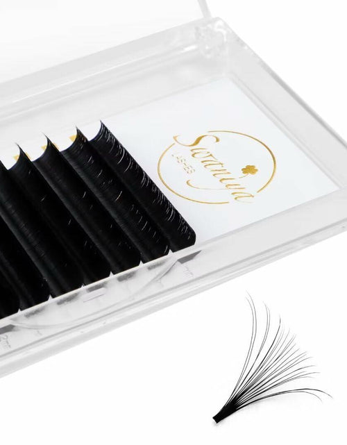 Load image into Gallery viewer, SWANIYA Lash Extensions 0.05 Thickness D Curl 8-15mm Mix Volume Black

