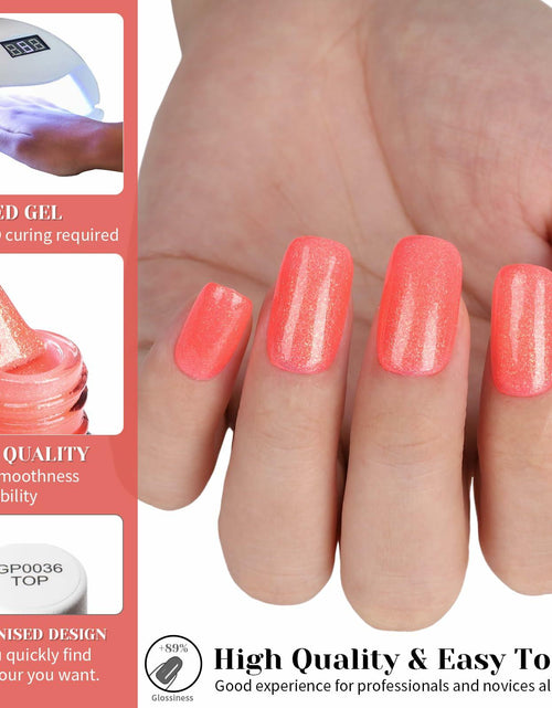 Load image into Gallery viewer, TUTUYU Dark Green Pearl Gel Nail Polish 0.51 fl oz GP0024 Shimmer
