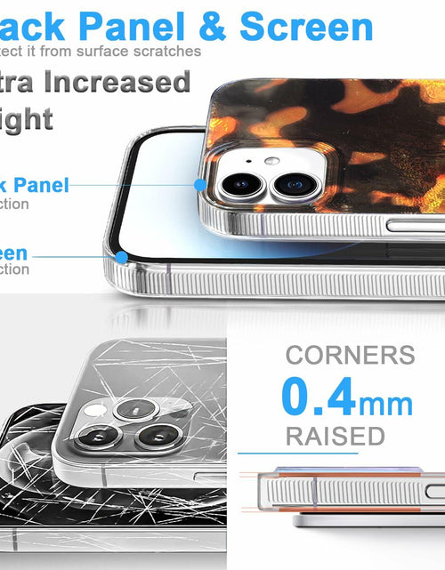 Load image into Gallery viewer, buccilly iPhone 12/12 Pro TPU Shockproof Case Brown Tortoise Shell
