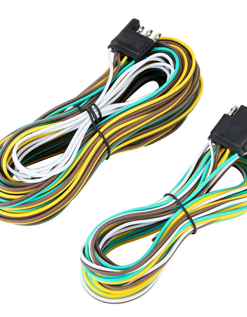 Load image into Gallery viewer, Serlainxin Trailer Wiring Harness Kit 36ft 4-Wire 4-Pin Connector Complete

