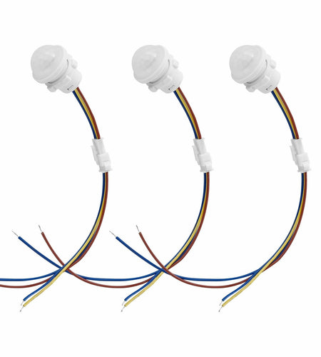 3 Pack Motion Sensor Switch PIR Smart Detection 85-265V 40W Ceiling Wall Mount