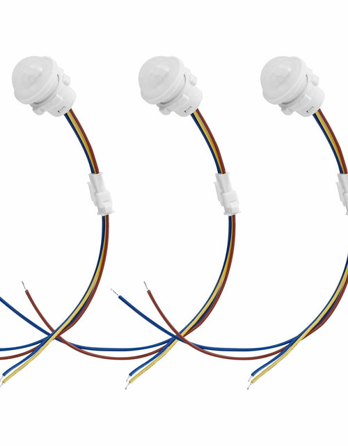 Load image into Gallery viewer, 3 Pack Motion Sensor Switch PIR Smart Detection 85-265V 40W Ceiling Wall Mount
