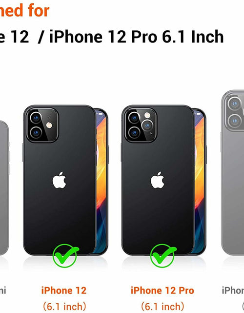 Load image into Gallery viewer, buccilly iPhone 12/12 Pro TPU Shockproof Case Azure Slim Soft Cover
