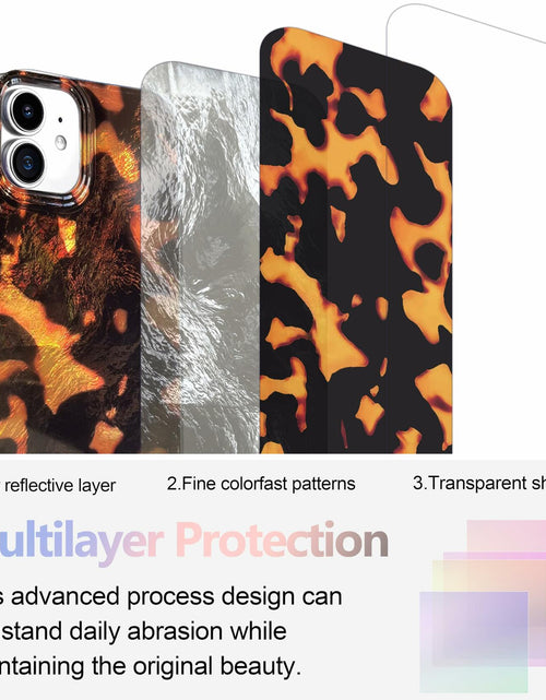 Load image into Gallery viewer, buccilly iPhone 12/12 Pro TPU Shockproof Case Brown Tortoise Shell
