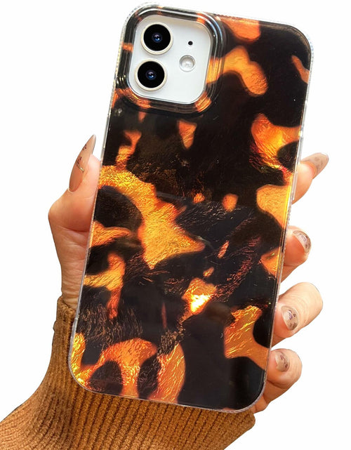 Load image into Gallery viewer, buccilly iPhone 12/12 Pro TPU Shockproof Case Brown Tortoise Shell
