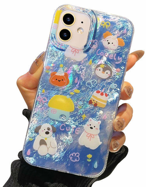 Load image into Gallery viewer, buccilly iPhone 12/12 Pro TPU Shockproof Case Azure Slim Soft Cover
