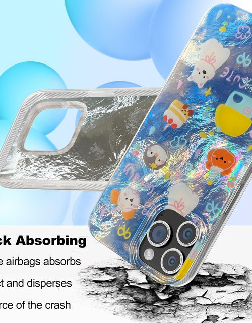 Load image into Gallery viewer, buccilly iPhone 12/12 Pro TPU Shockproof Case Azure Slim Soft Cover
