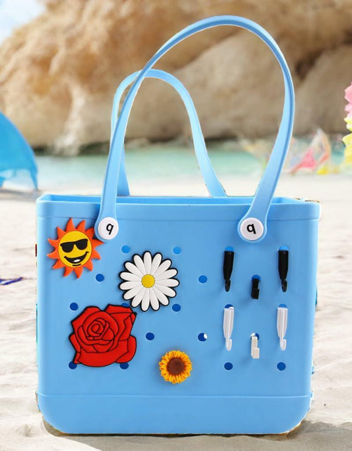 Load image into Gallery viewer, MOTOFITOOL 2 Pcs Insert Hooks for Bogg Bag &amp; Simply Southern Tote Teddy Bear
