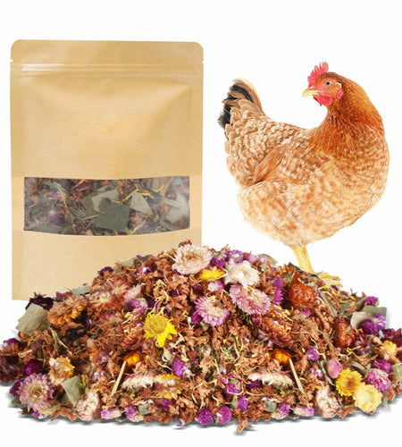 Fokzucyo Chicken Nesting Herbs 14oz Natural Premixed 8 Dried Flowers Herbs