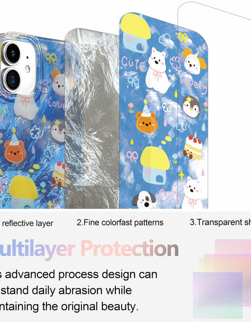 Load image into Gallery viewer, buccilly iPhone 12/12 Pro TPU Shockproof Case Azure Slim Soft Cover
