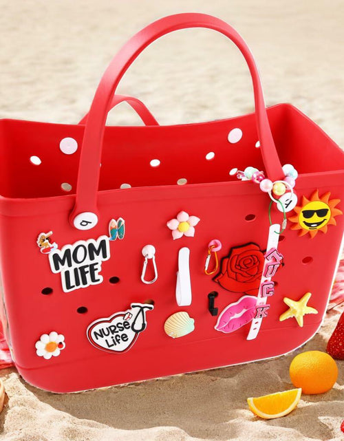 Load image into Gallery viewer, MOTOFITOOL 2 Pcs Insert Hooks for Bogg Bag &amp; Simply Southern Tote Teddy Bear
