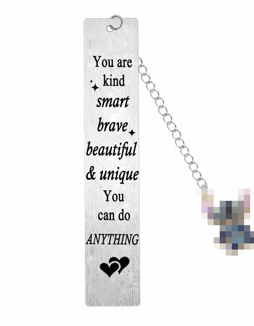 Load image into Gallery viewer, Stitch Inspirational Bookmark Ohana Gifts Birthday Jewelry for Stitch Lovers
