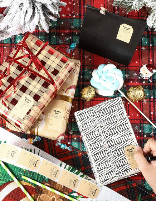 Load image into Gallery viewer, 600 PCS Christmas Gift Tag Stickers 1.18x2in Self-Adhesive Labels
