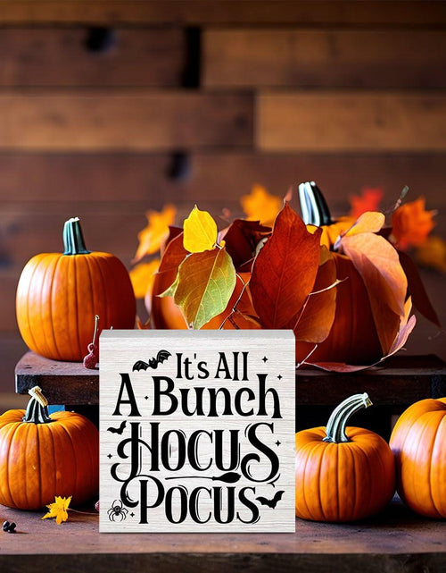 Load image into Gallery viewer, PQV Funny Ghost Wooden Box Sign Desk Decor Home Farmhouse Office
