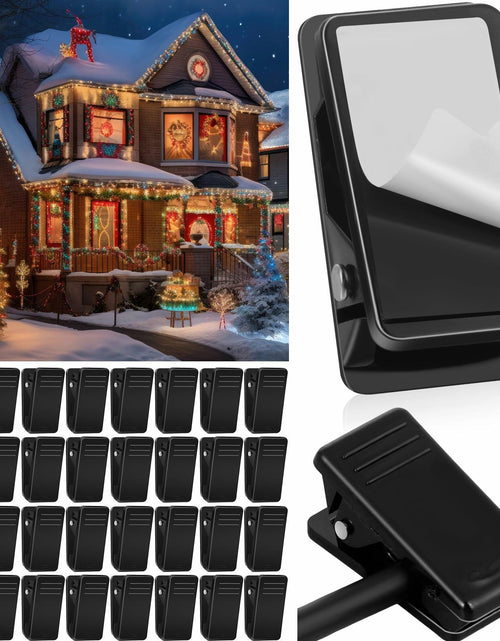 Load image into Gallery viewer, Blulu 300 Pcs Mini Christmas Light Hooks Self Adhesive Cable Clips White
