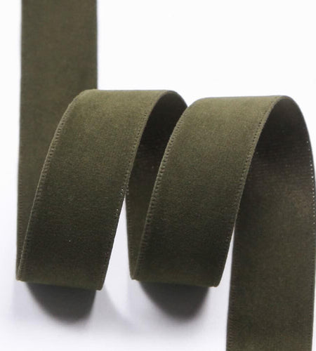LATUROP 1in Navy Double Face Velvet Ribbon 10 Yards DIY Crafts