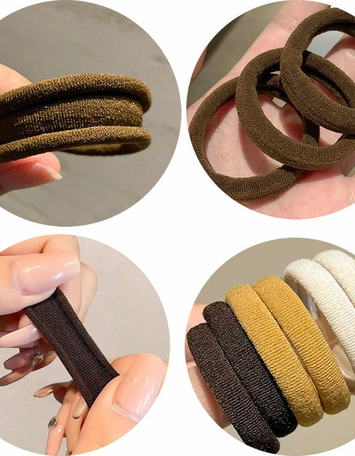 Load image into Gallery viewer, XXFBJNMD 20 Pcs Seamless Rubber Bands High Elasticity Soft Hair Bands HS
