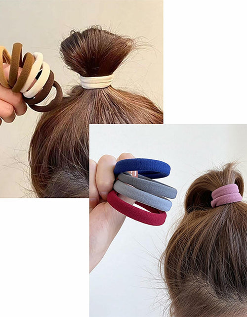 Load image into Gallery viewer, XXFBJNMD 20 Pcs Seamless Rubber Bands High Elasticity Soft Hair Bands HS
