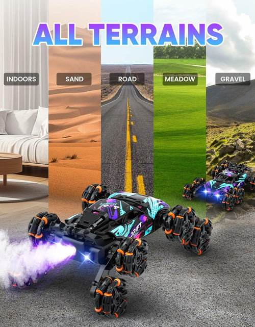 Load image into Gallery viewer, Minetom 8WD Gesture Sensing RC Climbing Car Toy for Kids Ages 6-12
