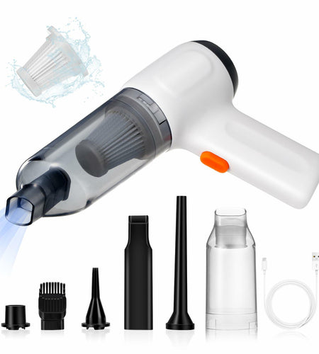 Aumotop Handheld Mini Vacuum Cleaner 8000PA Cordless Portable Black