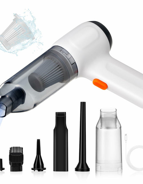 Load image into Gallery viewer, Aumotop Handheld Mini Vacuum Cleaner 8000PA Cordless Portable Black
