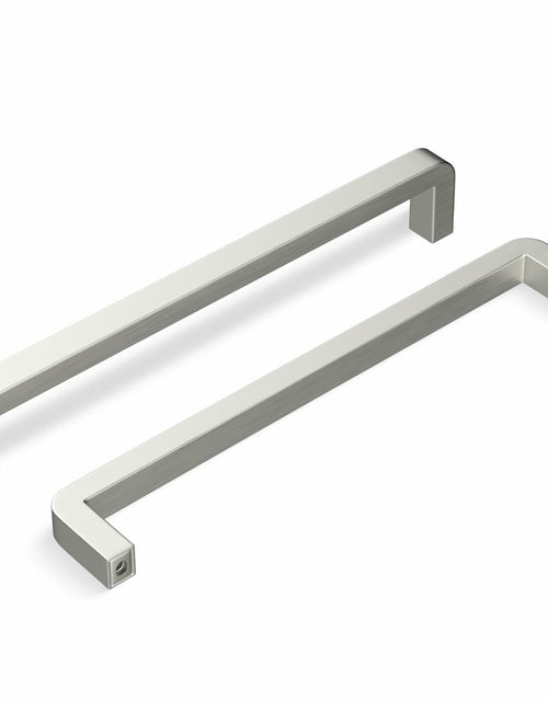 Load image into Gallery viewer, homdiy Stainless Steel Cabinet Pulls 6.25in Hole Center Silver 10Pack
