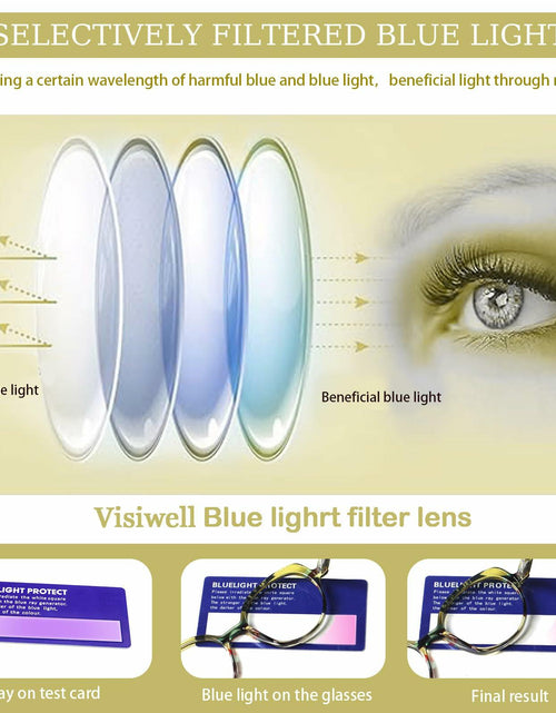 Load image into Gallery viewer, VisiWell Reading Glasses Women Blue Light Blocking 5 Pack 1.50 Mix Colors
