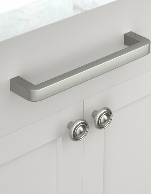 Load image into Gallery viewer, homdiy Stainless Steel Cabinet Pulls 6.25in Hole Center Silver 10Pack
