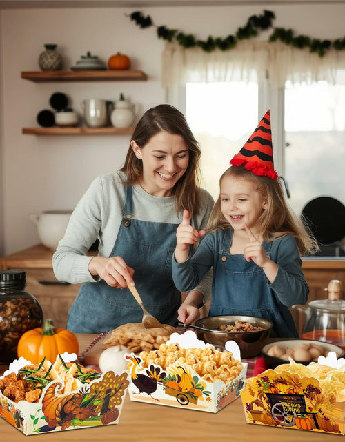 Load image into Gallery viewer, Thanksgiving Disposable Snack Bowls 24pcs Autumn Theme Party Supplies
