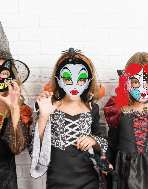Load image into Gallery viewer, LHOAVWE Halloween Full Face Cosplay Masks 8 Pcs Party Costume Decor
