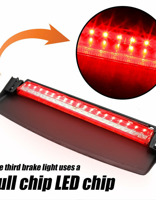 Load image into Gallery viewer, EATAKWARD 8K5945097 Tail High Mount Brake Stop Light Black Red Housing
