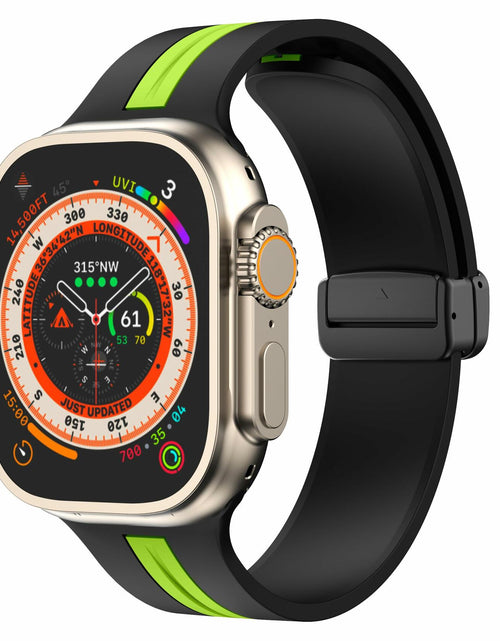 Load image into Gallery viewer, LYSMVIVI Magnetic Silicone Sport Band for Apple Watch 38-49mm Unisex

