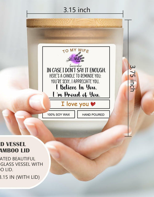 Load image into Gallery viewer, Romantic Candle Gift for Wife Valentine's Day Anniversary Birthday Gift
